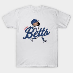 Mookie Betts Caricature T-Shirt